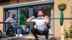Fotoreportage Sportler im Homeoffice