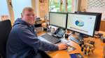 Ole Kranch, Mitarbeiter des Bürgerbüros der Gemeinde Weyhe, hat die Bevölkerungsstatistik erstellt.